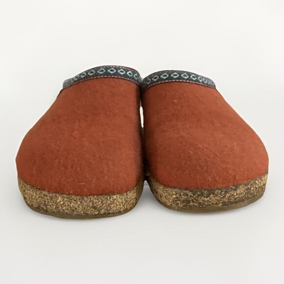 Haflinger Woman's Size 40 US 9 Classic Wool Felt Clogs - Picture 2 of 7